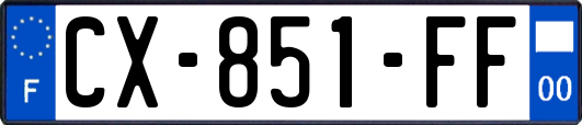 CX-851-FF