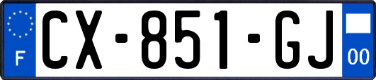 CX-851-GJ