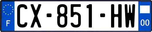 CX-851-HW