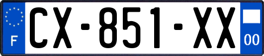 CX-851-XX