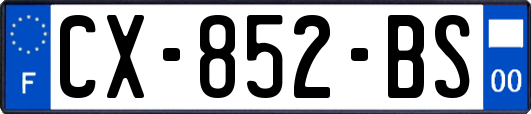 CX-852-BS