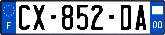 CX-852-DA