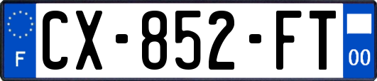 CX-852-FT