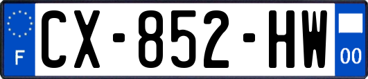 CX-852-HW