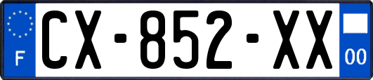 CX-852-XX