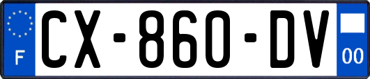 CX-860-DV