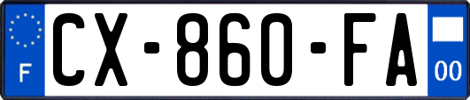 CX-860-FA