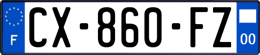 CX-860-FZ