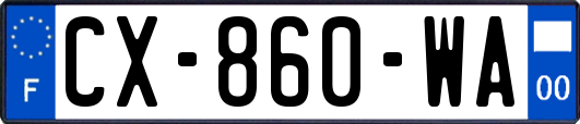 CX-860-WA