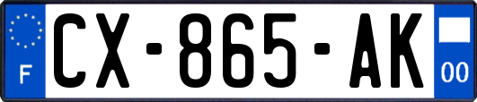 CX-865-AK