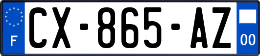 CX-865-AZ