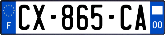 CX-865-CA