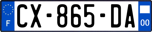 CX-865-DA