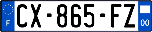 CX-865-FZ