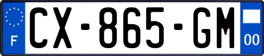 CX-865-GM