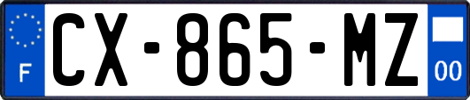 CX-865-MZ