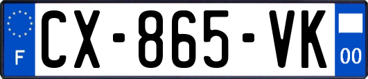 CX-865-VK