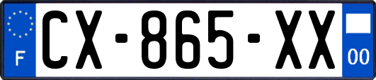 CX-865-XX