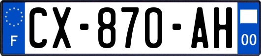 CX-870-AH