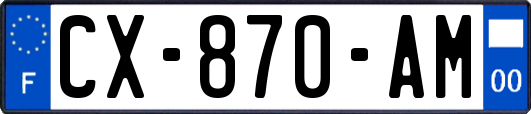 CX-870-AM