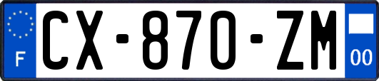 CX-870-ZM