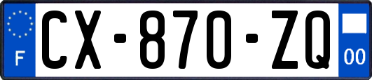 CX-870-ZQ