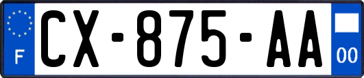 CX-875-AA