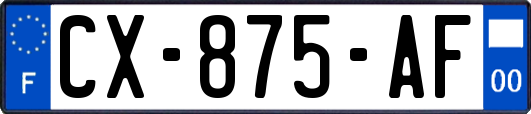 CX-875-AF