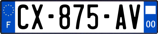 CX-875-AV