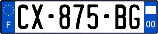 CX-875-BG