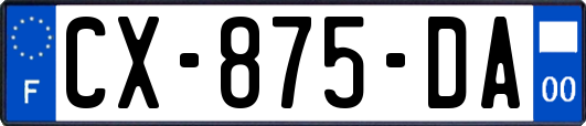 CX-875-DA