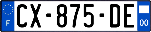 CX-875-DE