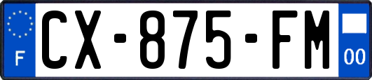 CX-875-FM