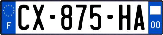 CX-875-HA