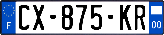 CX-875-KR