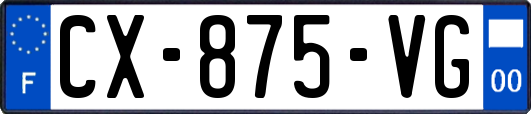 CX-875-VG