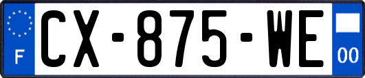 CX-875-WE