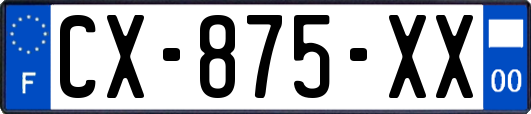 CX-875-XX