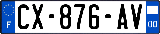 CX-876-AV