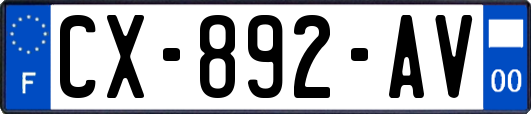 CX-892-AV