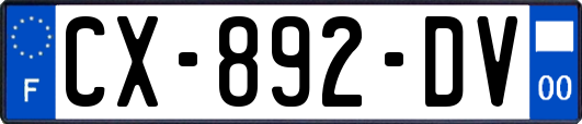 CX-892-DV