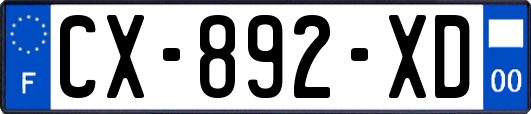 CX-892-XD