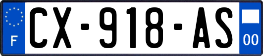 CX-918-AS