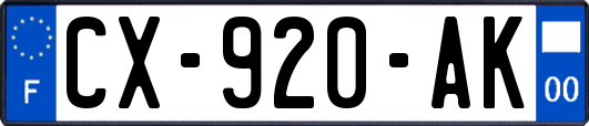 CX-920-AK