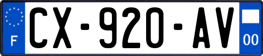 CX-920-AV