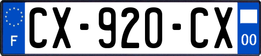 CX-920-CX