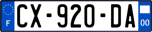CX-920-DA