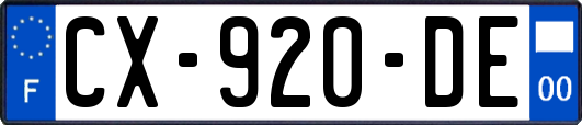 CX-920-DE