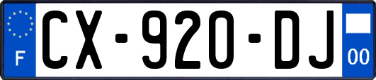 CX-920-DJ