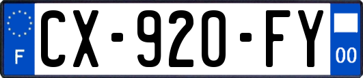 CX-920-FY